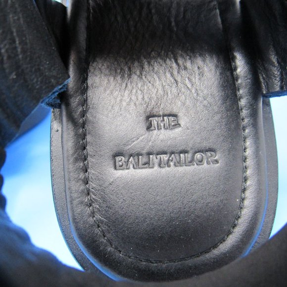 The Bali Tailor Womens Shoes Black 37 Leather sandals fisherman shoes - Picture 7 of 11